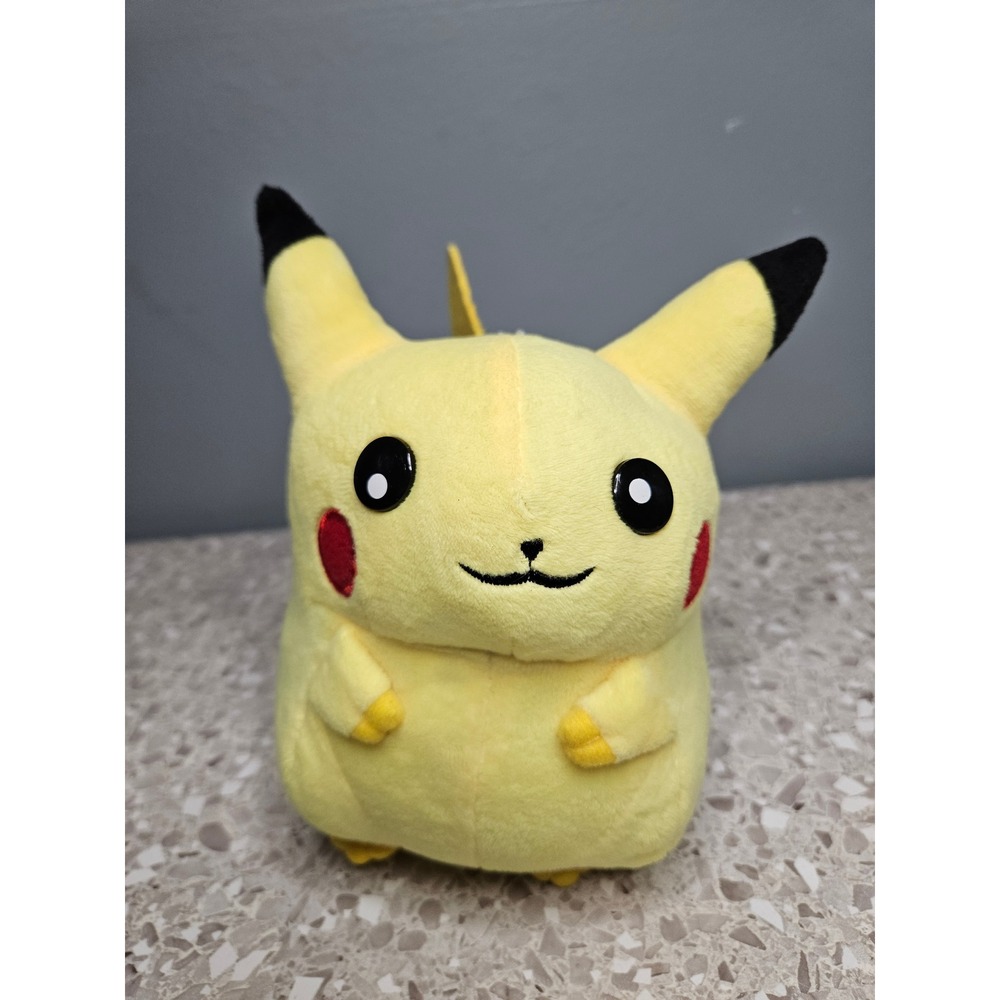 Pokemon Pikachu Plush Yellow Suction Cup Hanger Small 7 Inch Toy